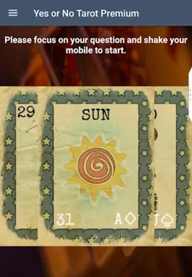 Yes or No Tarot android App screenshot 5